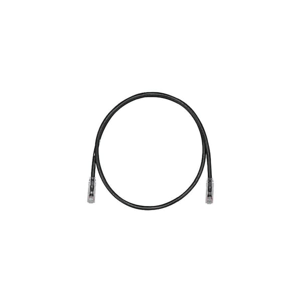 Panduit 11FT CAT6 ETERNET PATCH CORD, BLACK, UTPSP11BLY